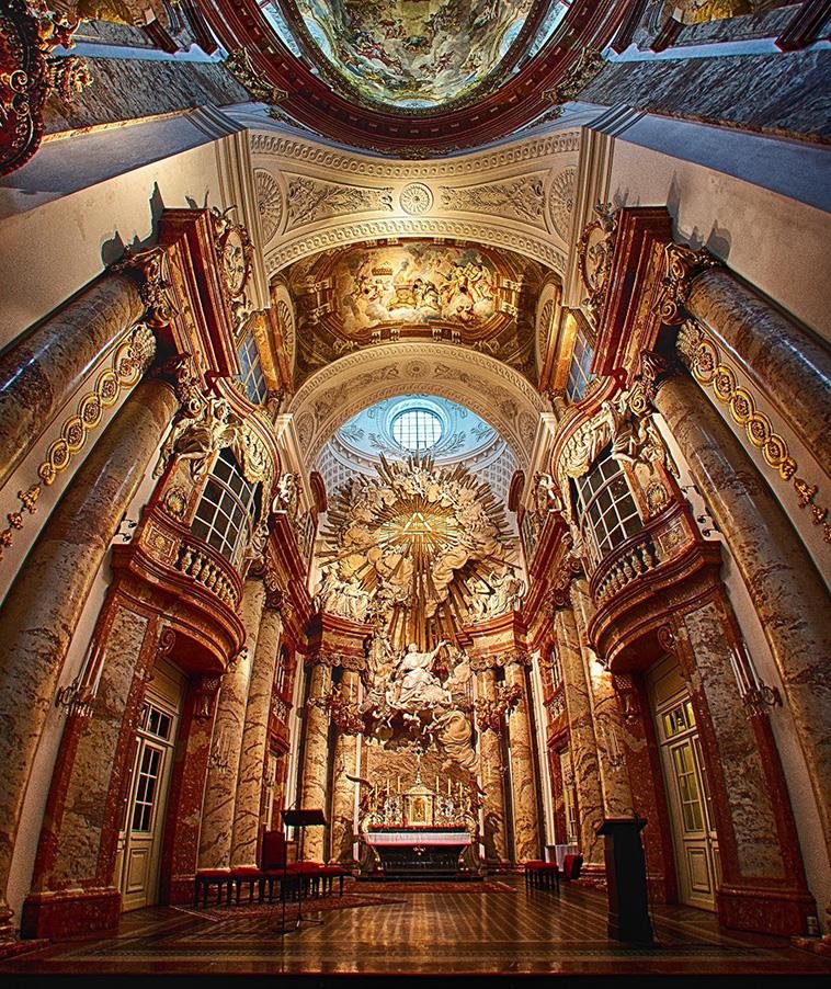 Karlskirche στη Βιέννη, Αυστρία